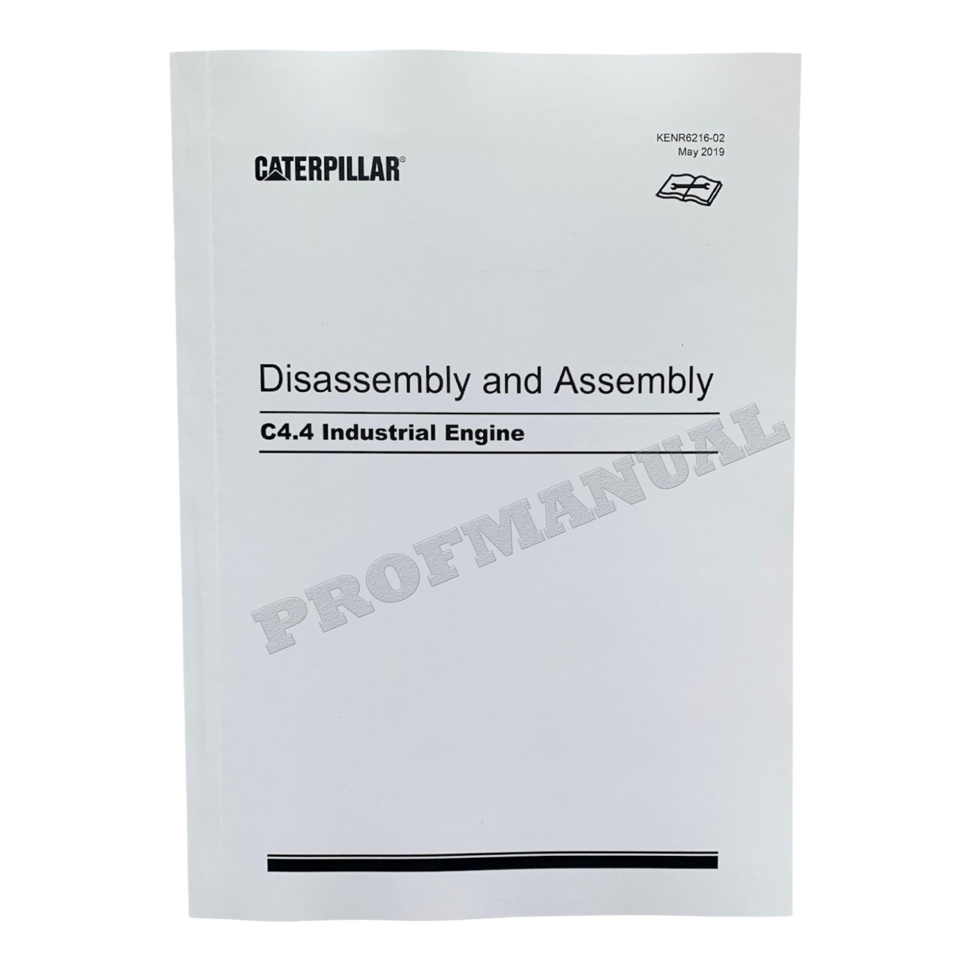 Caterpillar C4.4 Generator Set Full Service Manual *Send serial number