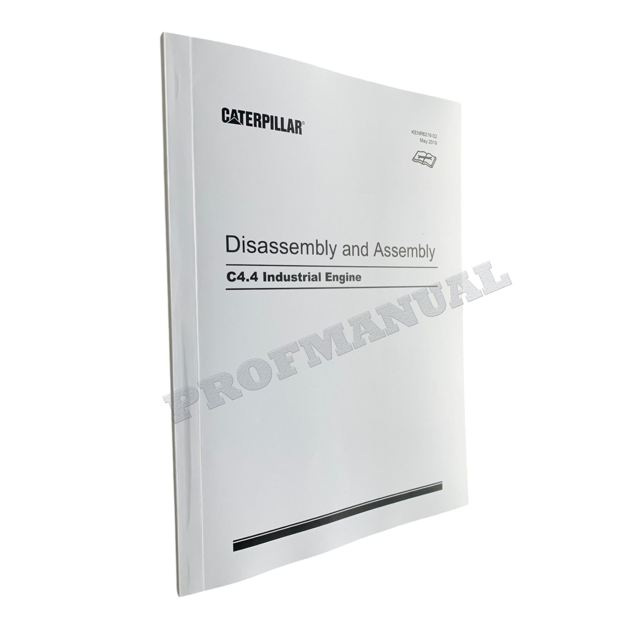Caterpillar C4.4 Generator Set Full Service Manual *Send serial number