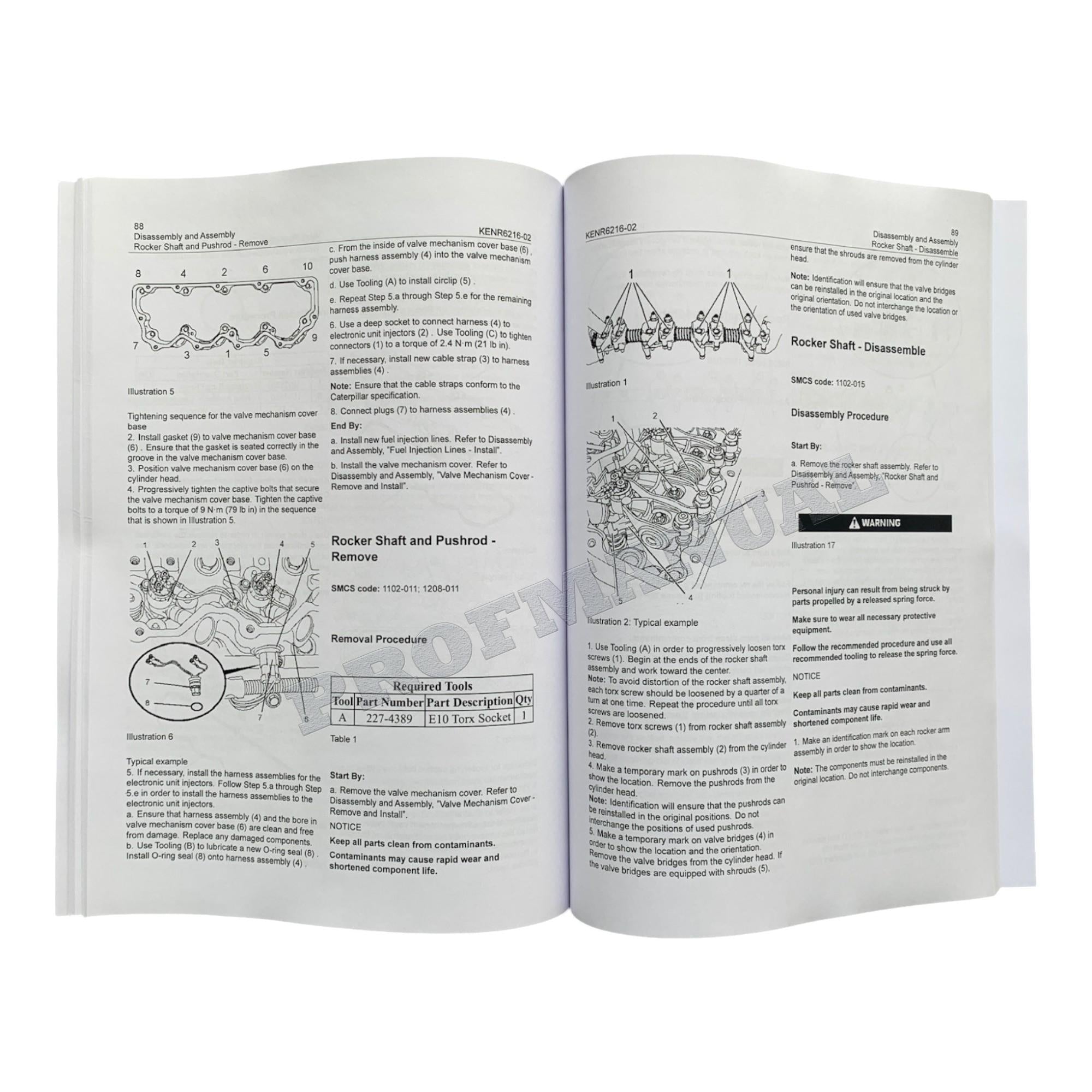 Caterpillar C4.4 Generator Set Full Service Manual *Send serial number