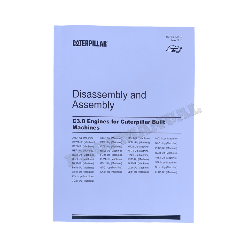 Manual de servicio del cargador Caterpillar 279D3, 289D3, 299D3, 246D3, 262D3 y 272D3