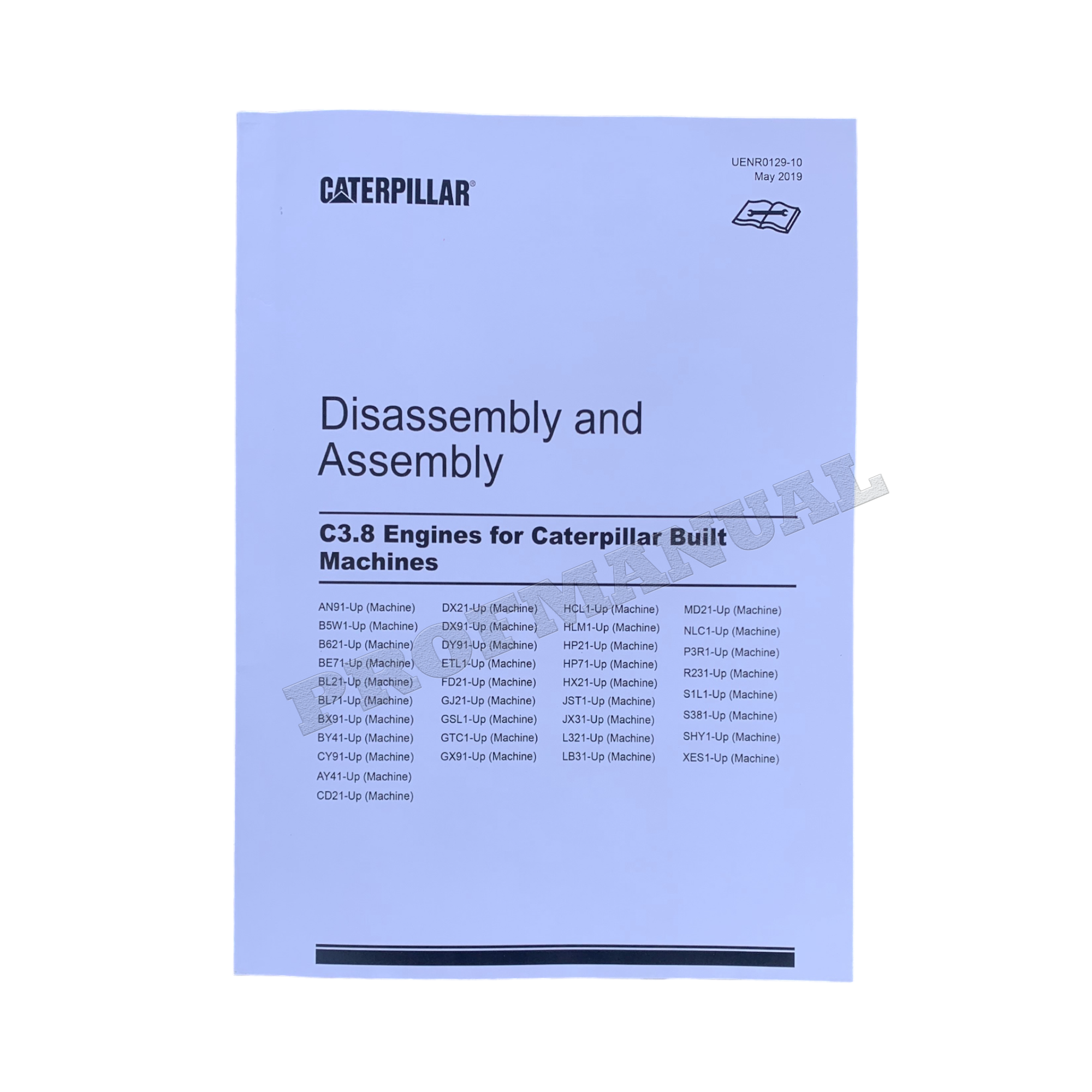 Manual de servicio del cargador Caterpillar 279D3, 289D3, 299D3, 246D3, 262D3 y 272D3