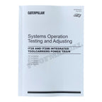 Manual de servicio completo del portaherramientas integrado Caterpillar IT28 IT28B 17 libros *Enviar número de serie