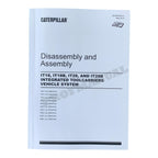 Manual de servicio completo del portaherramientas integrado Caterpillar IT28 IT28B 17 libros *Enviar número de serie