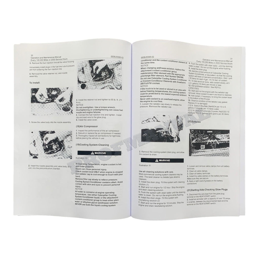 Caterpillar 3406 Truck Engine Full Service Manual *Send serial number