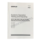 Manual de servicio completo de la excavadora Caterpillar 308 CR 12 libros + 2 hojas *Enviar número de serie