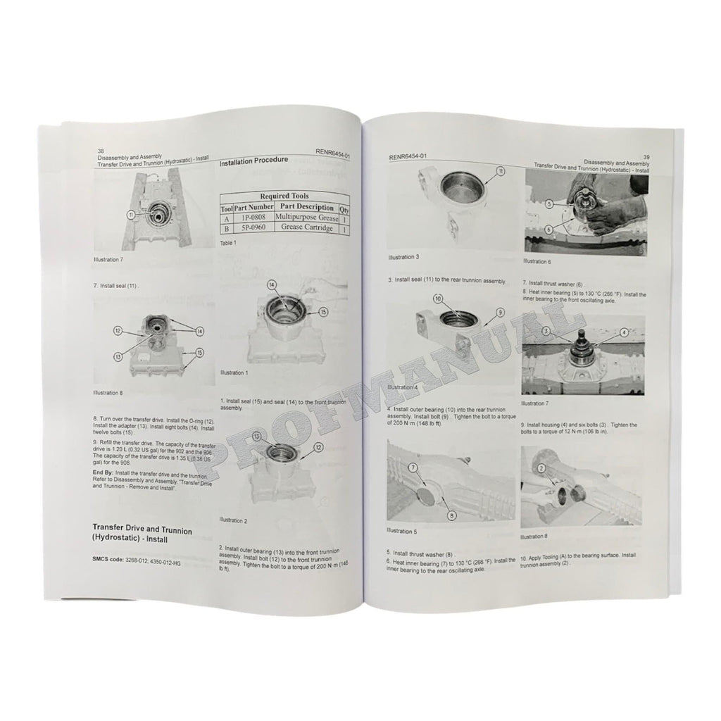 Caterpillar 908 Compact Wheel Loader Full Service Manual *Send serial number