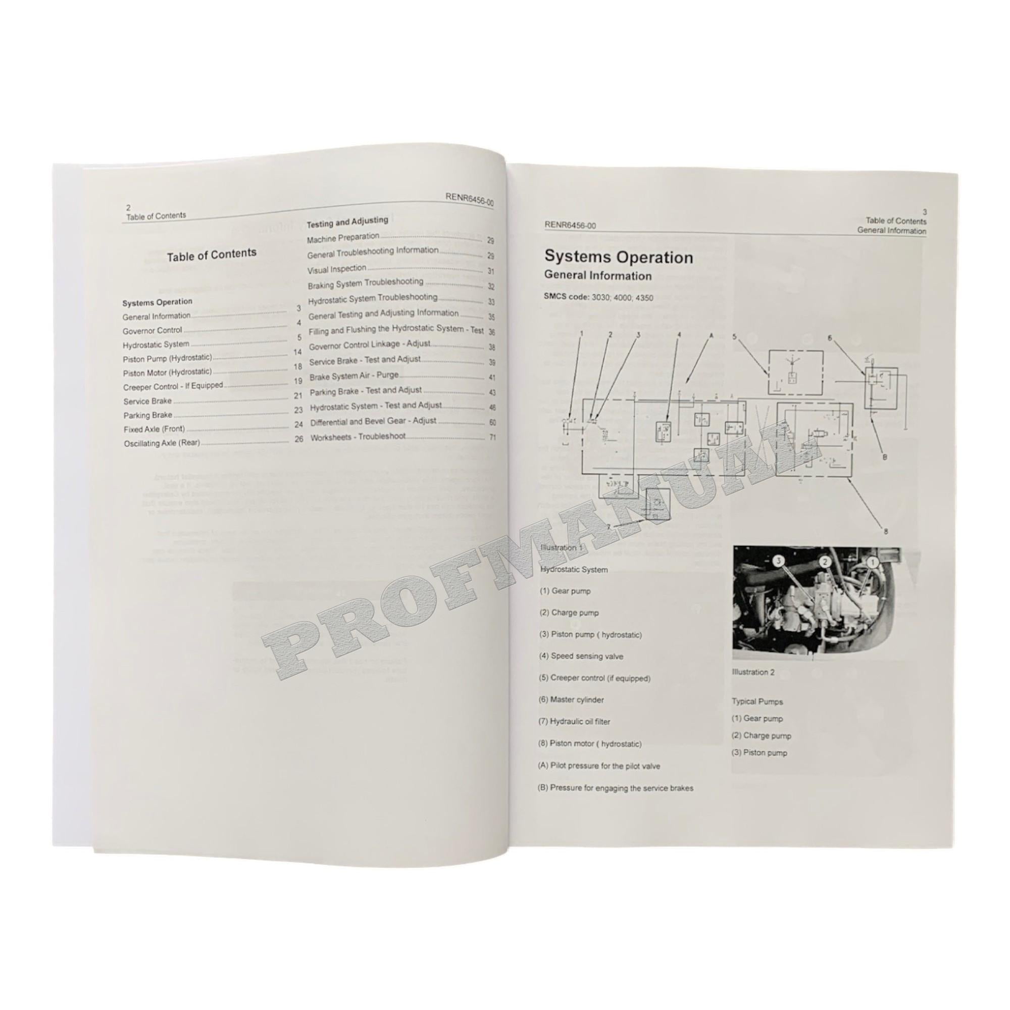 Caterpillar 908 Compact Wheel Loader Full Service Manual *Send serial number