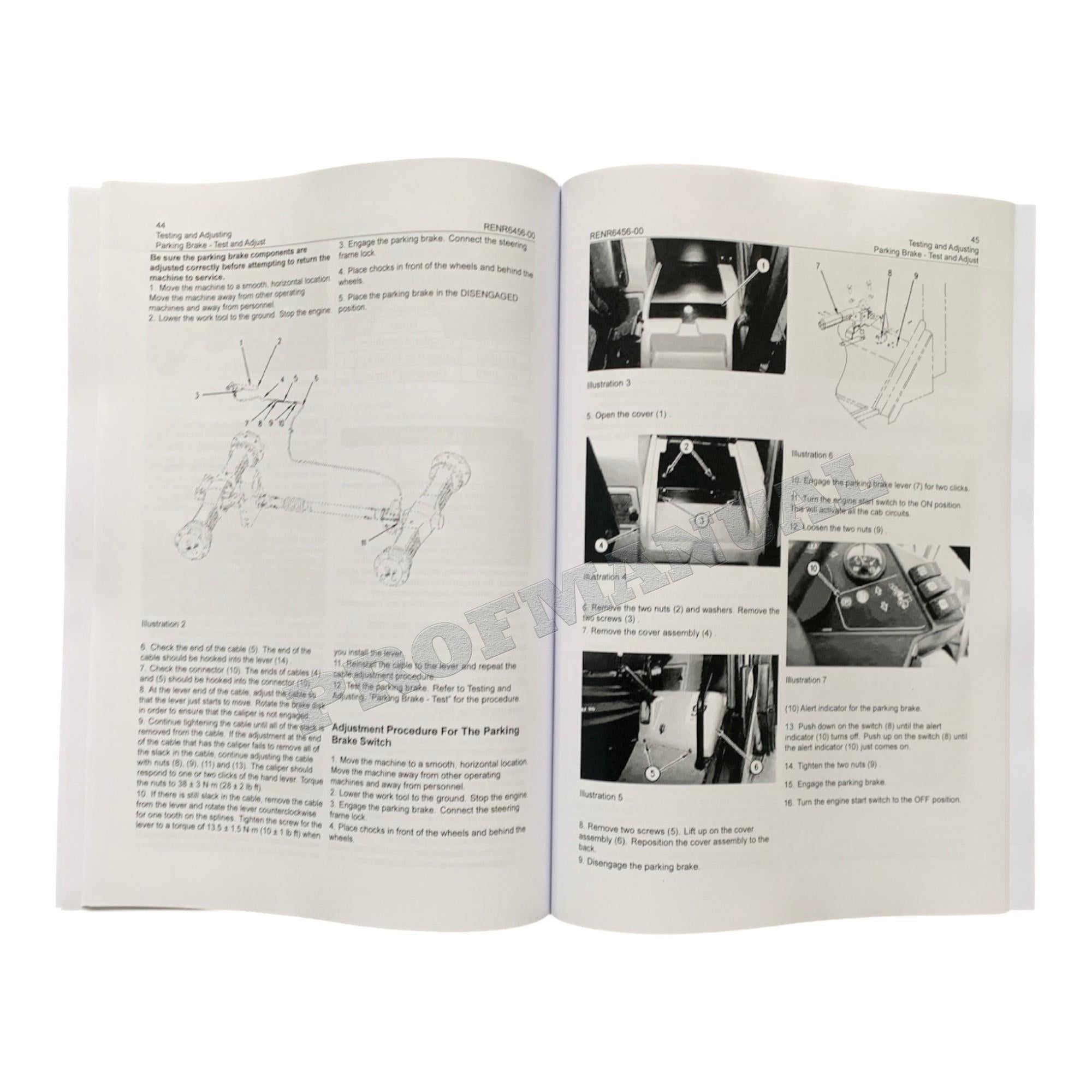 Caterpillar 908 Compact Wheel Loader Full Service Manual *Send serial number