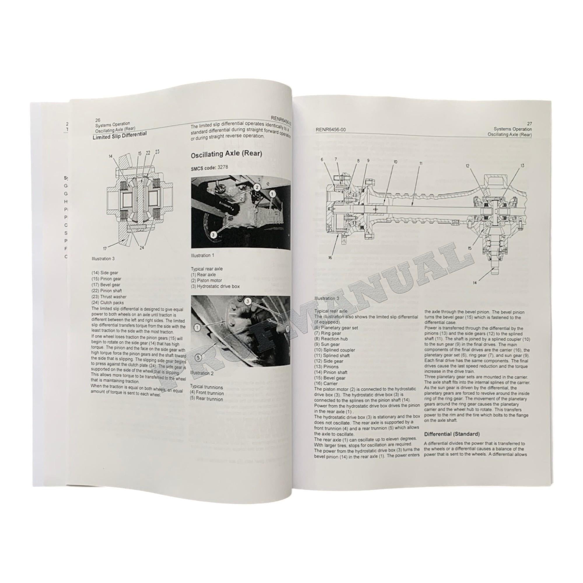 Caterpillar 908 Compact Wheel Loader Full Service Manual *Send serial number
