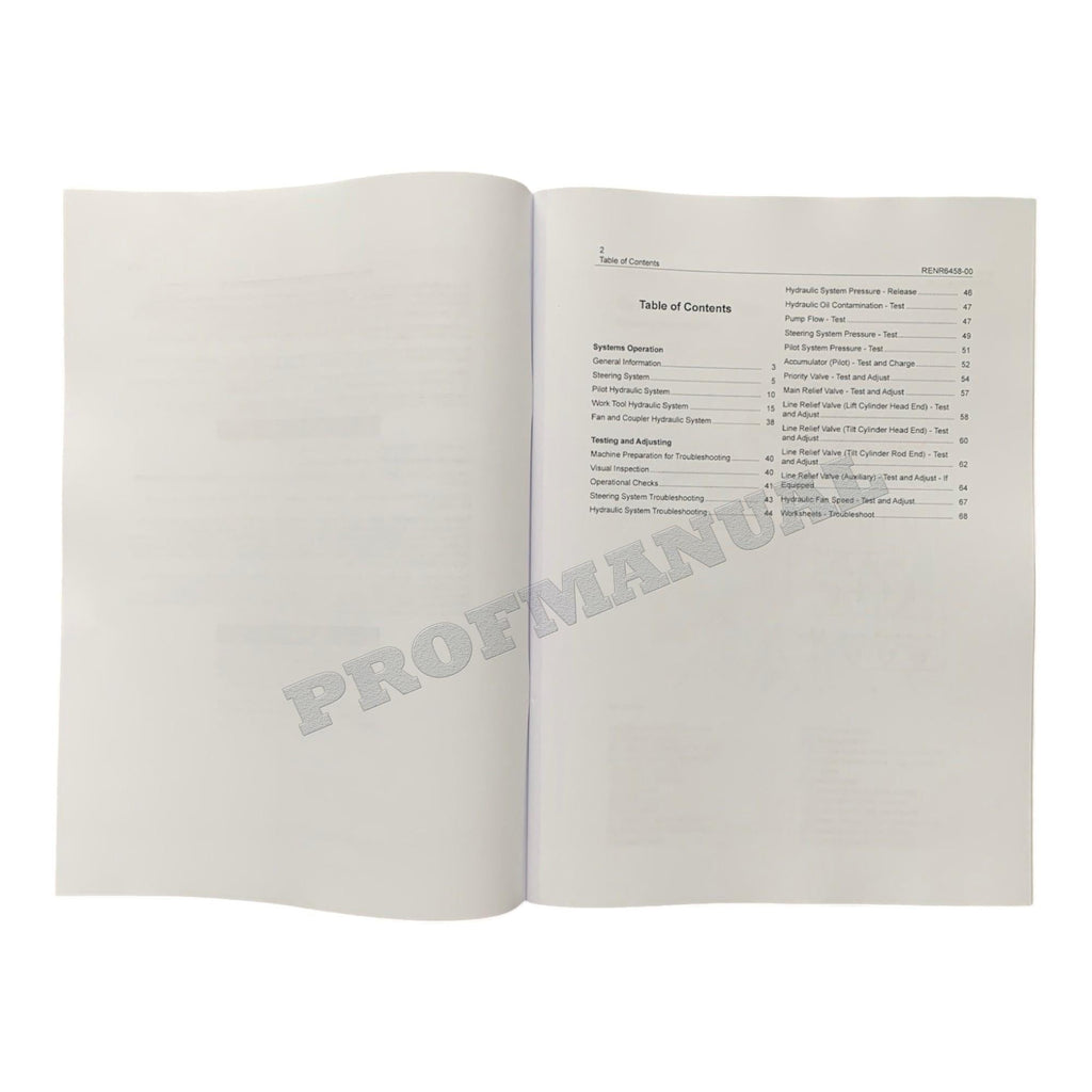 Caterpillar 908 Compact Wheel Loader Full Service Manual *Send serial number