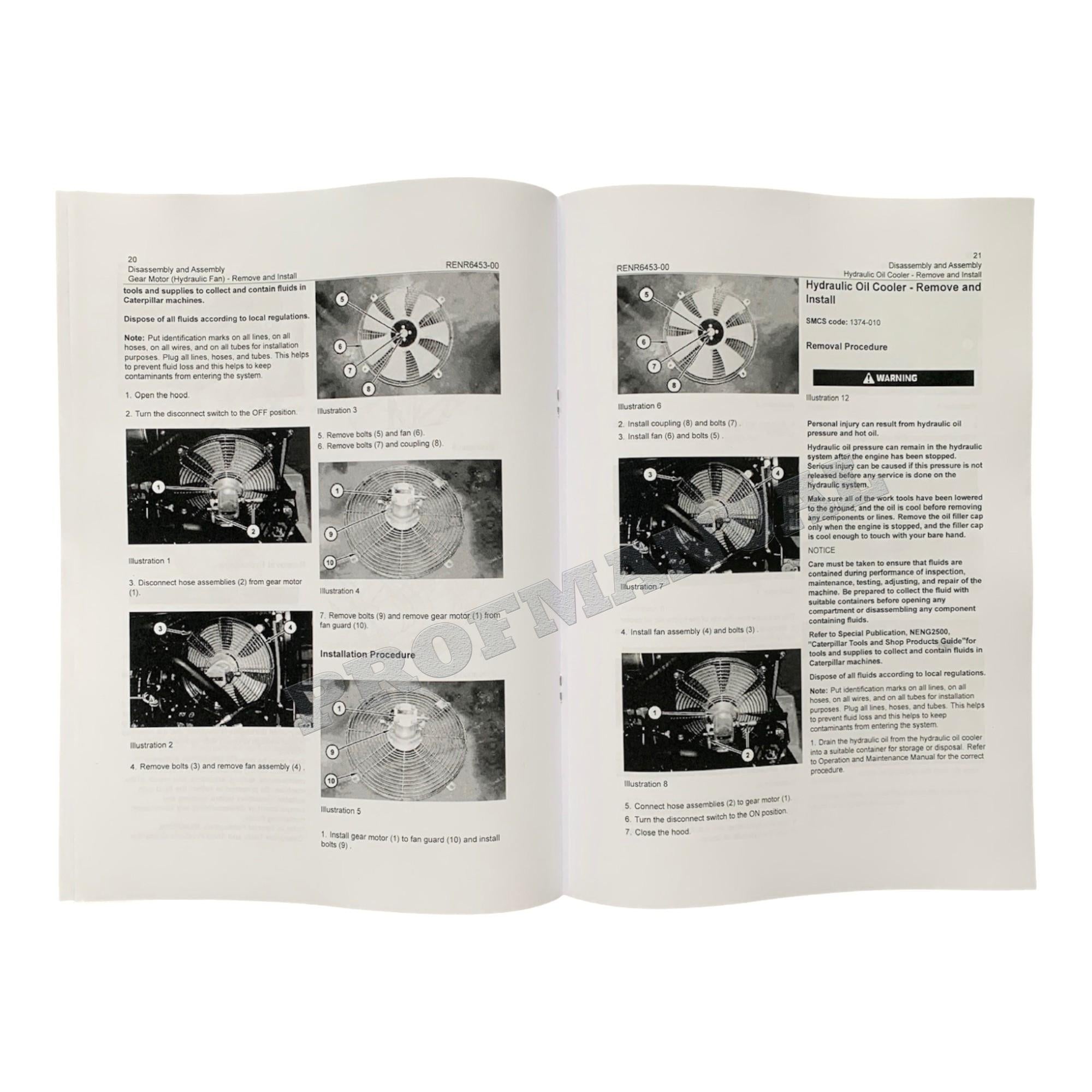 Caterpillar 908 Compact Wheel Loader Full Service Manual *Send serial number