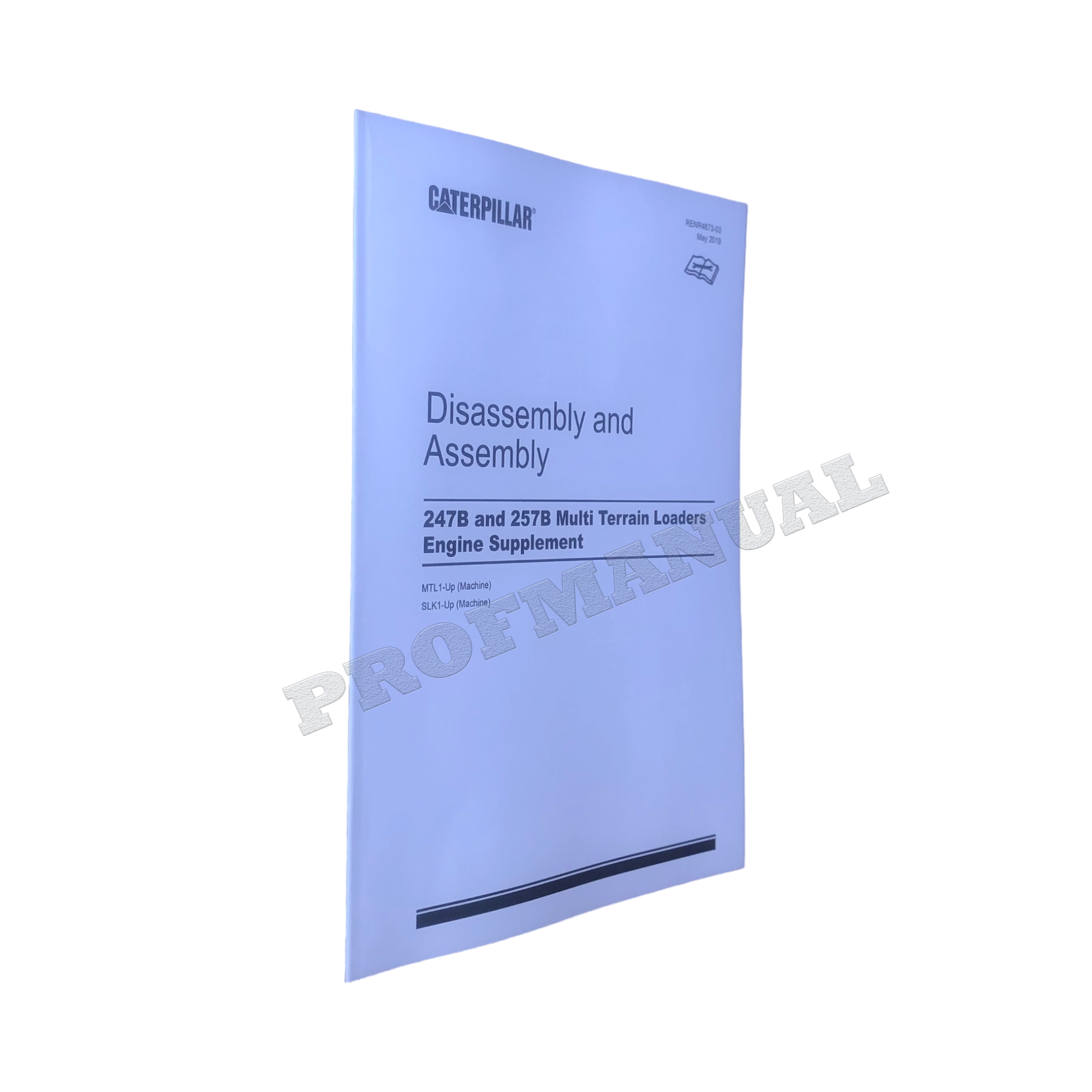 Manual de servicio del motor Caterpillar 3024C Desmontaje Montaje Cargador 247B 257B + SUPPL