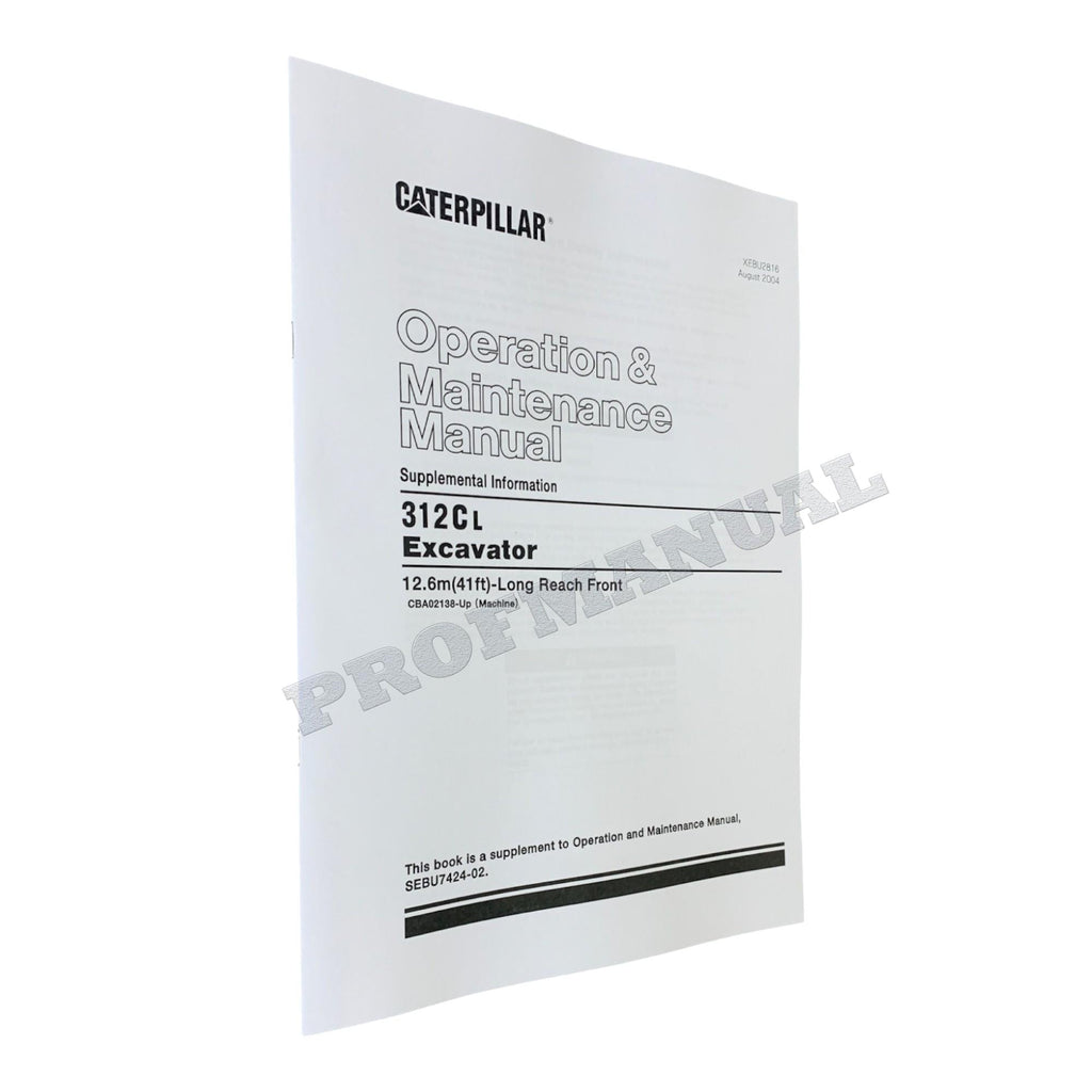 Manual de servicio completo de la excavadora Caterpillar 312C 312C L 28 libros RENR5500 *Enviar número de serie