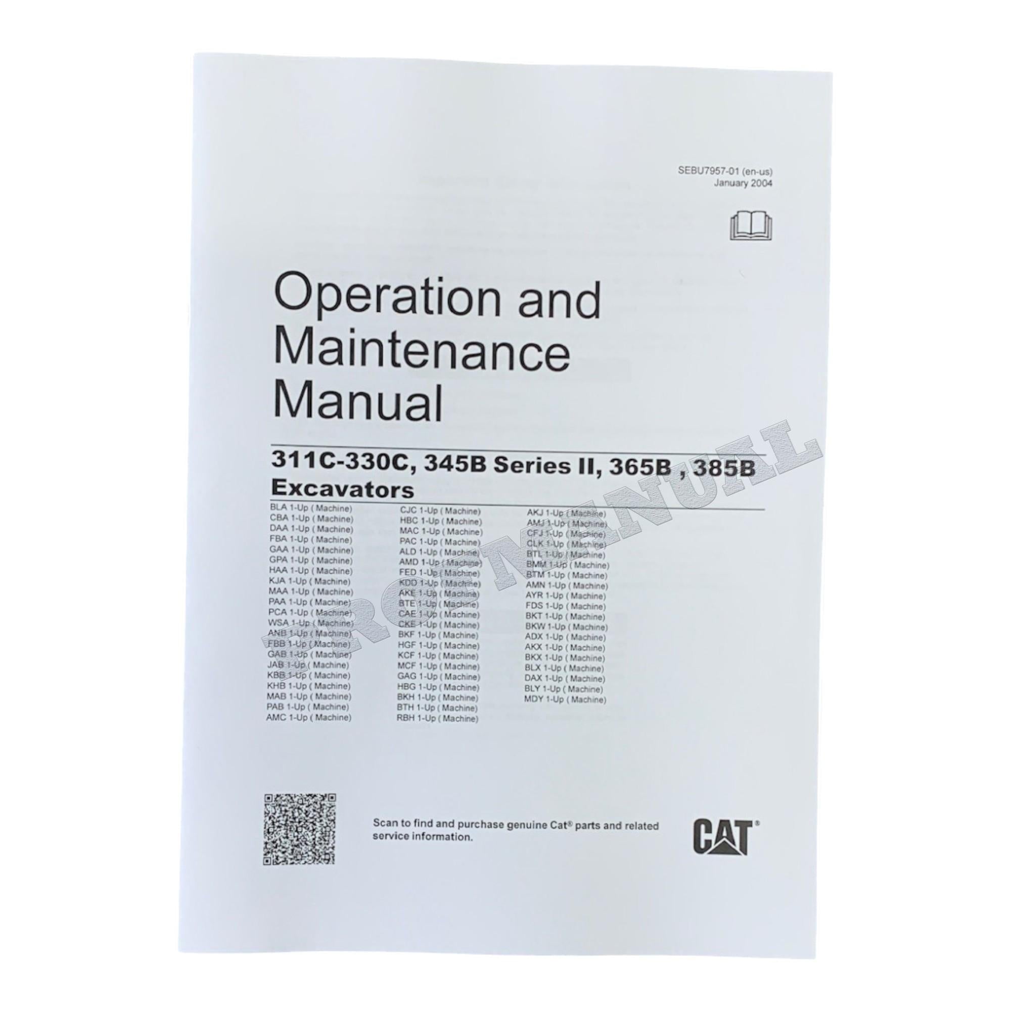Manual de servicio completo de la excavadora Caterpillar 312C 312C L 28 libros RENR5500 *Enviar número de serie