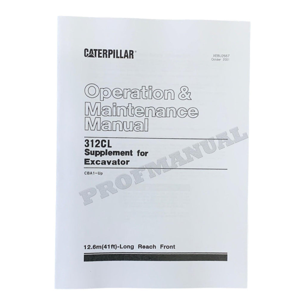 Manual de servicio completo de la excavadora Caterpillar 312C 312C L 28 libros RENR5500 *Enviar número de serie