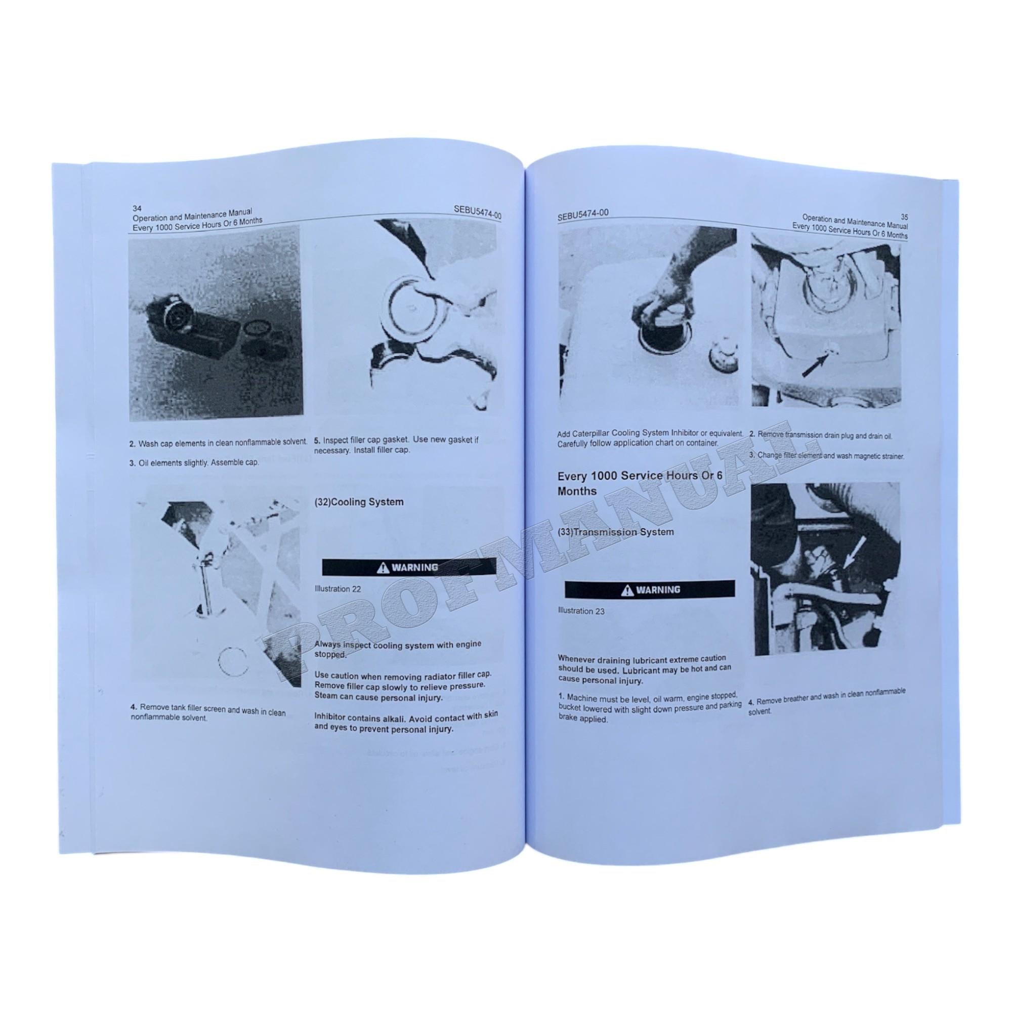 Caterpillar 980B Wheel Loader Maintenance and Maintenance Manual