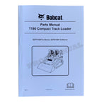 Bobcat T190 Compact Track Loader Parts Catalog Manual 527711001- 527811001-