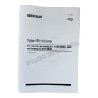Caterpillar TH103 Telehandler Full Service Manual *Send serial number
