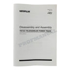 Caterpillar TH103 Telehandler Full Service Manual *Send serial number