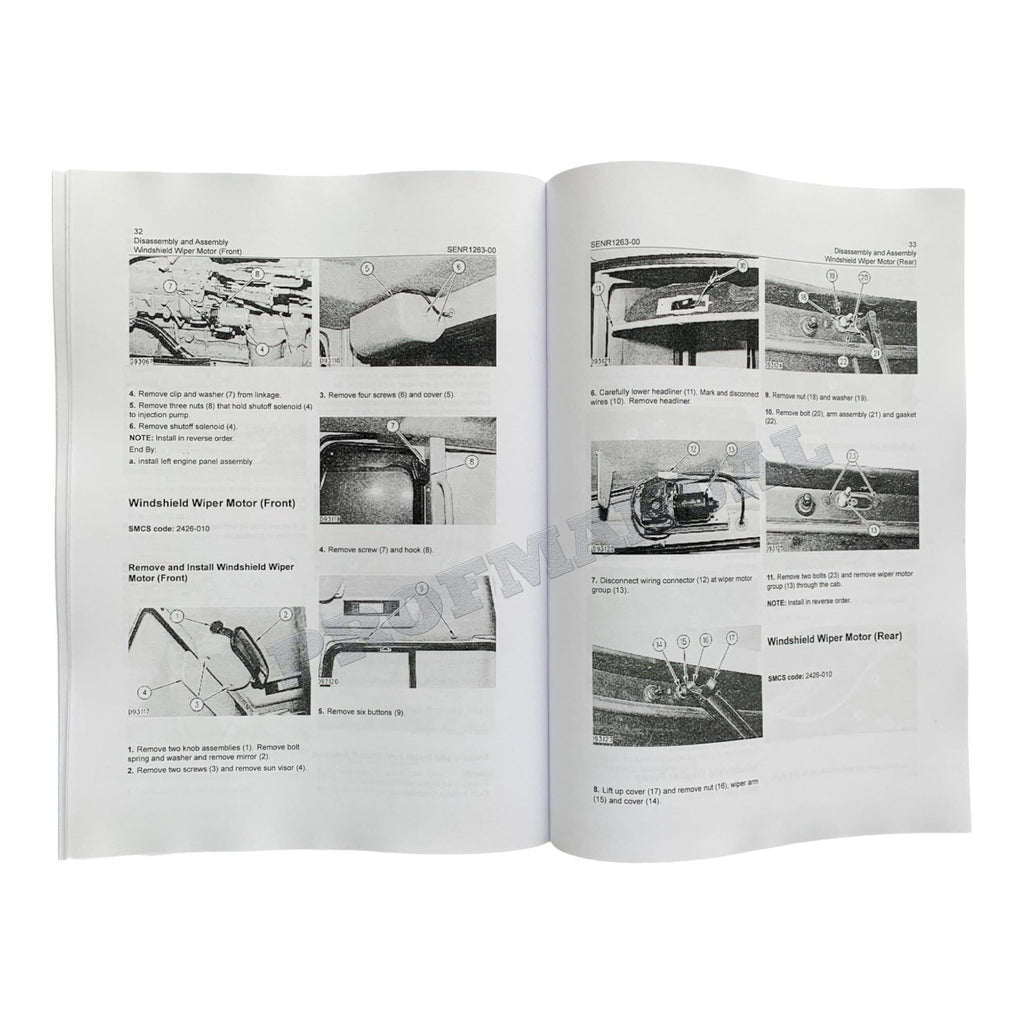 Caterpillar 933C 939C Track-Type Loader Full Service Manual *Send serial number