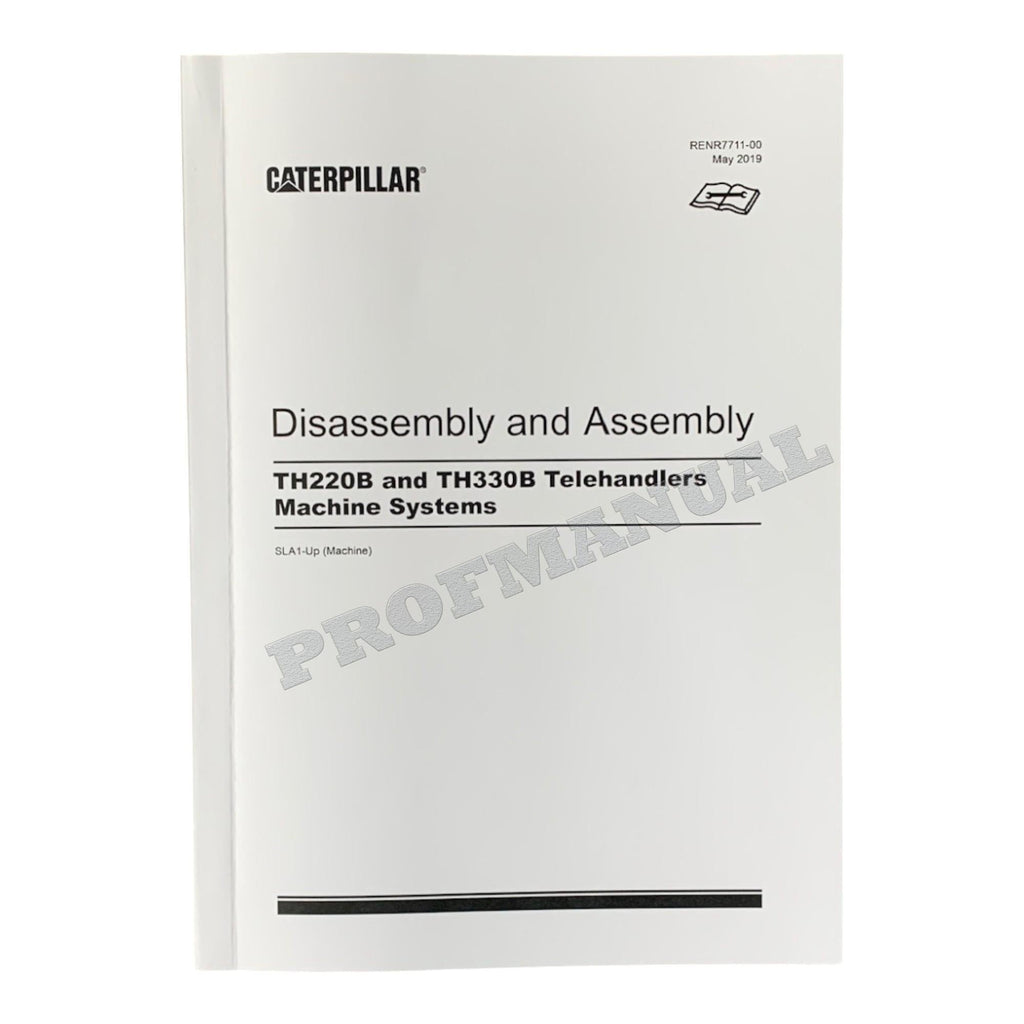 Caterpillar TH220B TH330B TH340B TELEHANDLER Full Service Manual *Send Serial#