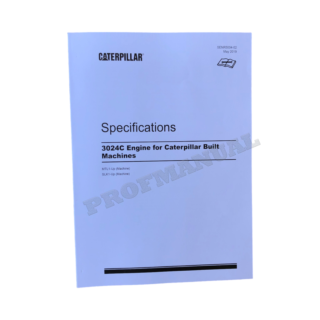 Caterpillar 3024C C1.1 C1.5 C2.2 Engine Operat Test Adjusting Service Manual SET
