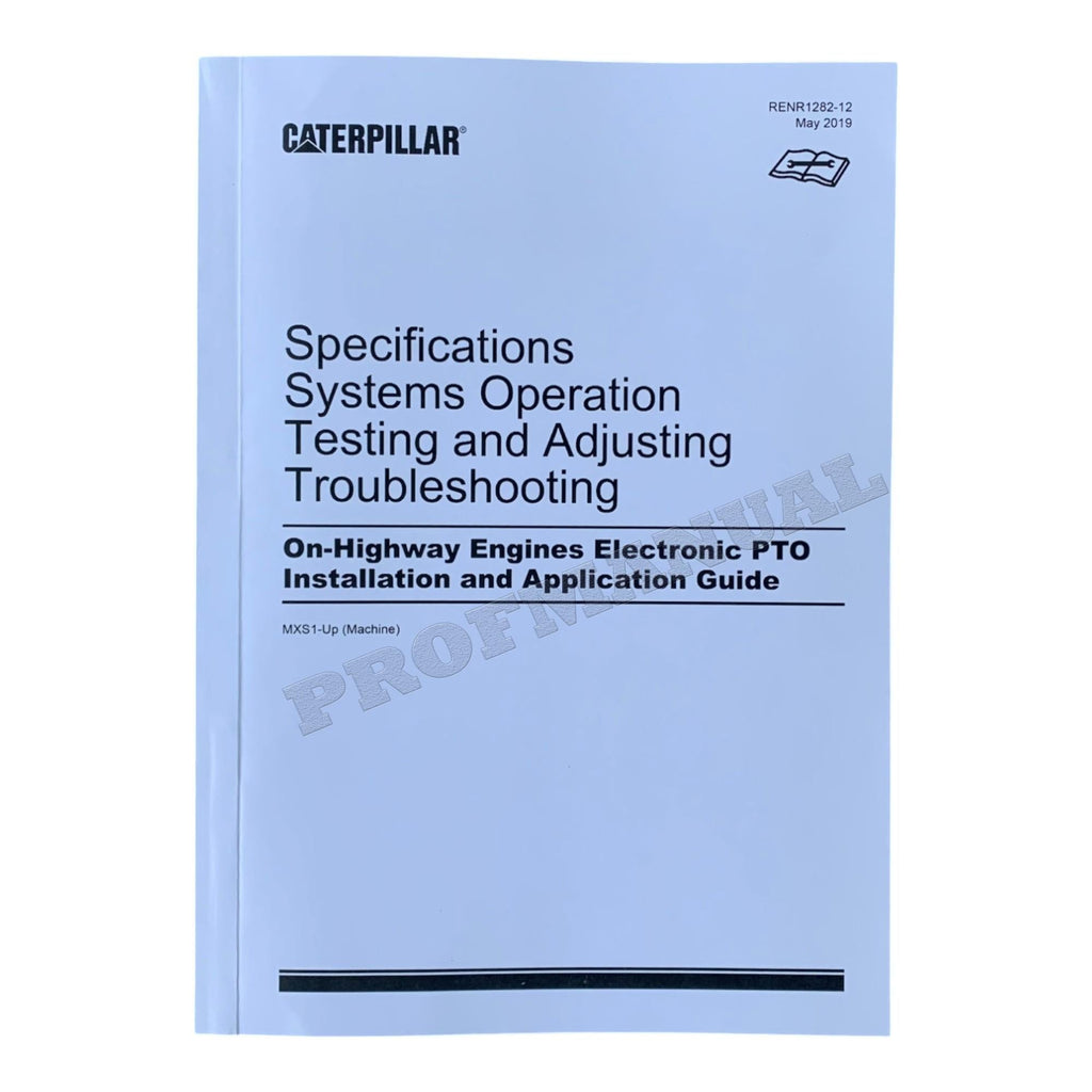 Caterpillar C15 ACERT Truck Engine Full Service Manual SN MXS- *Send serial#