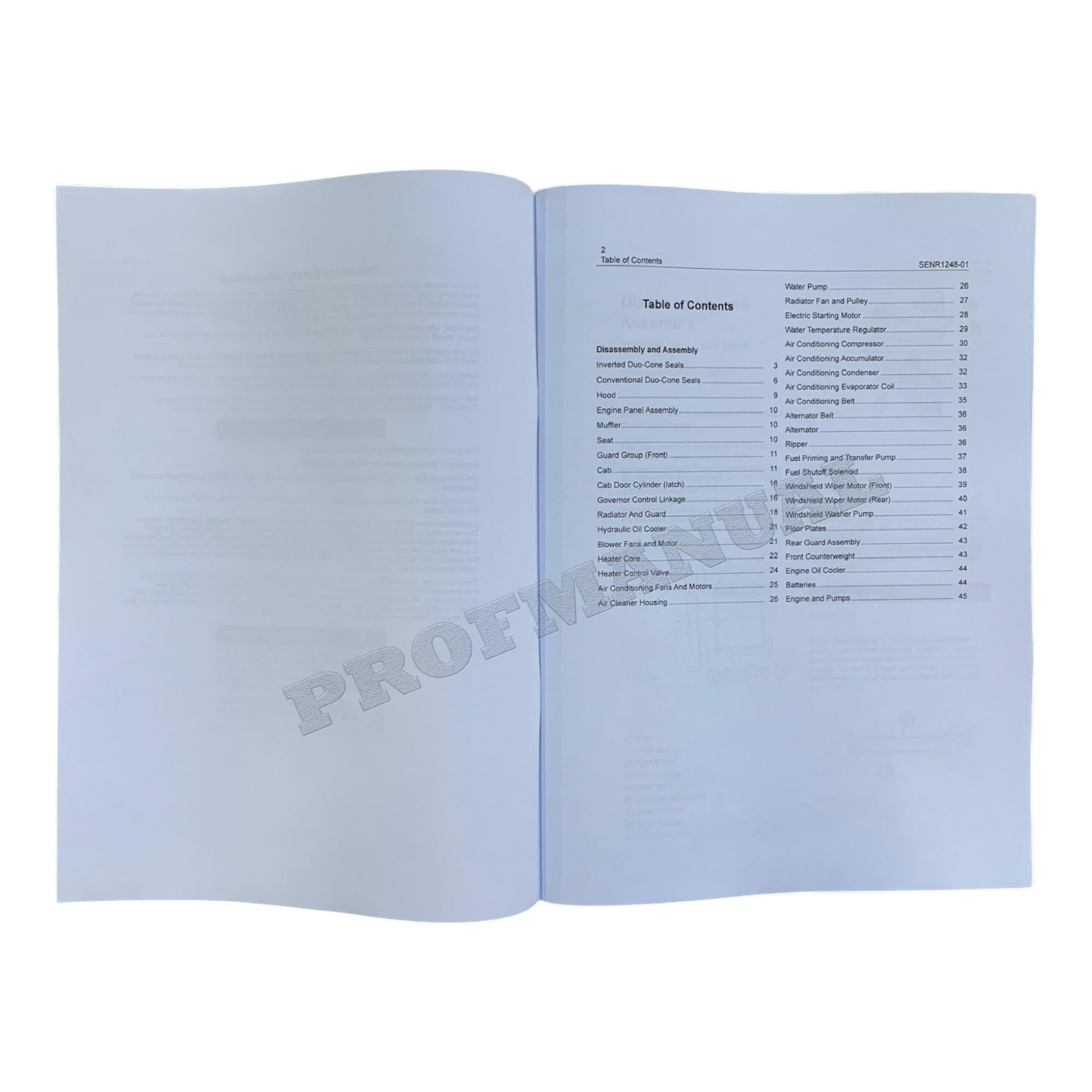 Manual de servicio completo del motor Caterpillar 3046 *Número de serie 8KP y superiores