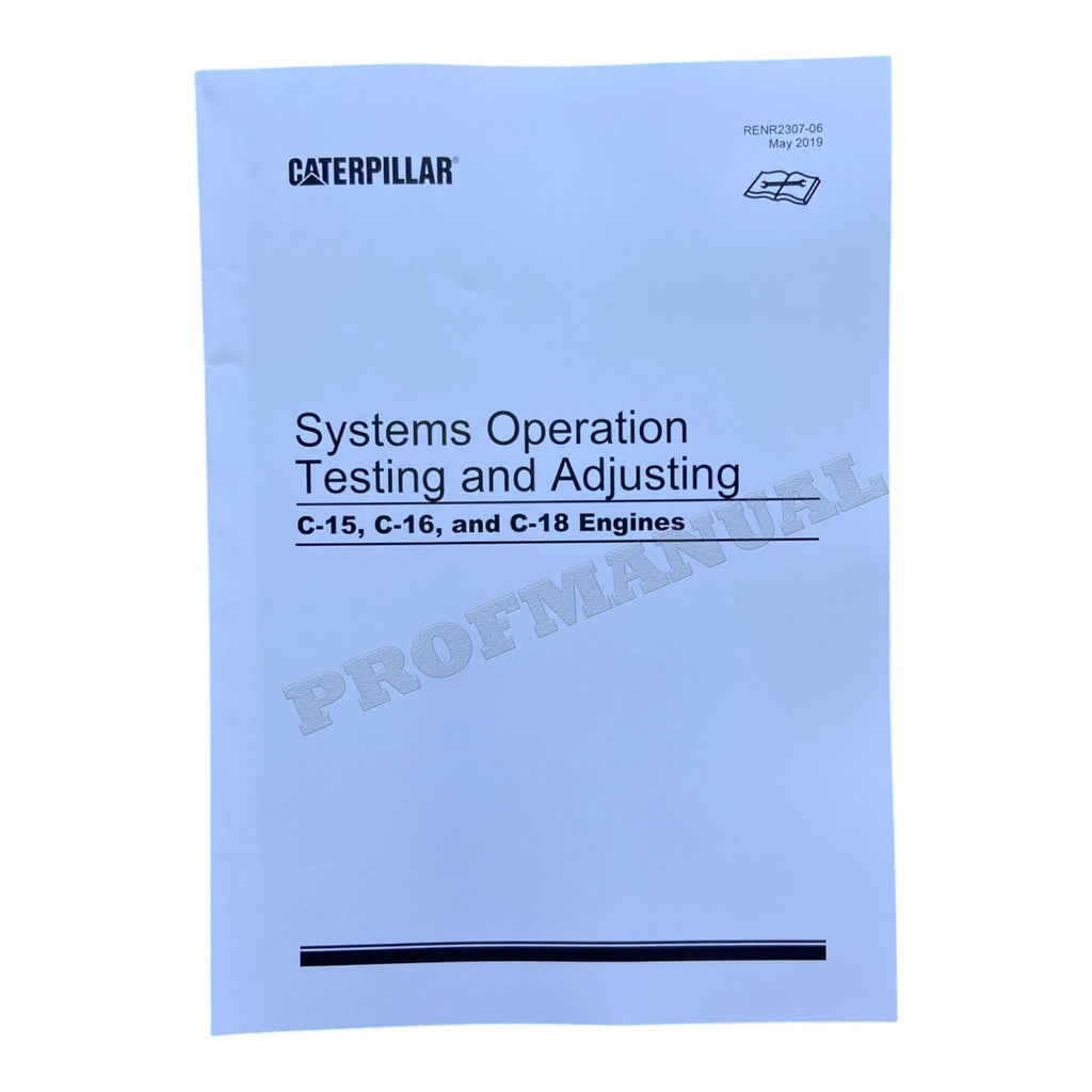 Caterpillar C15 ACERT Truck Engine Full Service Manual S.N. 6NZ1- *Send serial number