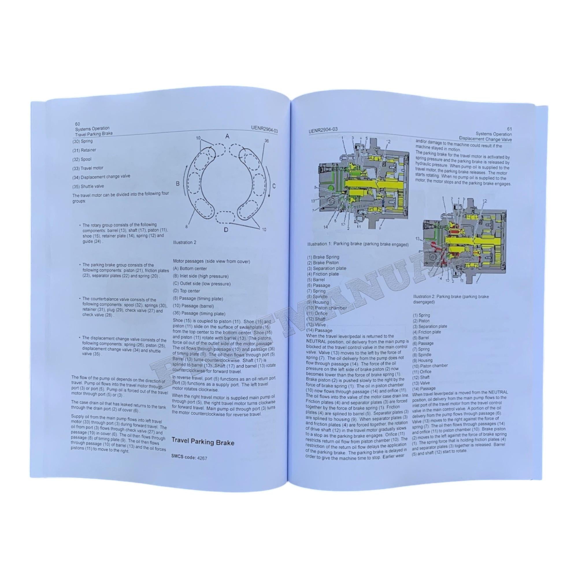 Manual de servicio completo de la miniexcavadora hidráulica Caterpillar 306E *Enviar número de serie
