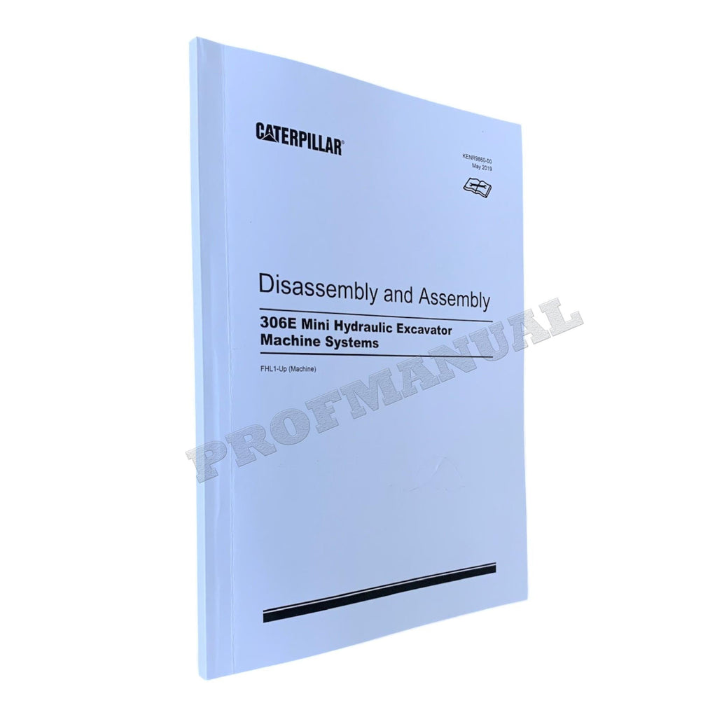 Manual de servicio completo de la miniexcavadora hidráulica Caterpillar 306E *Enviar número de serie