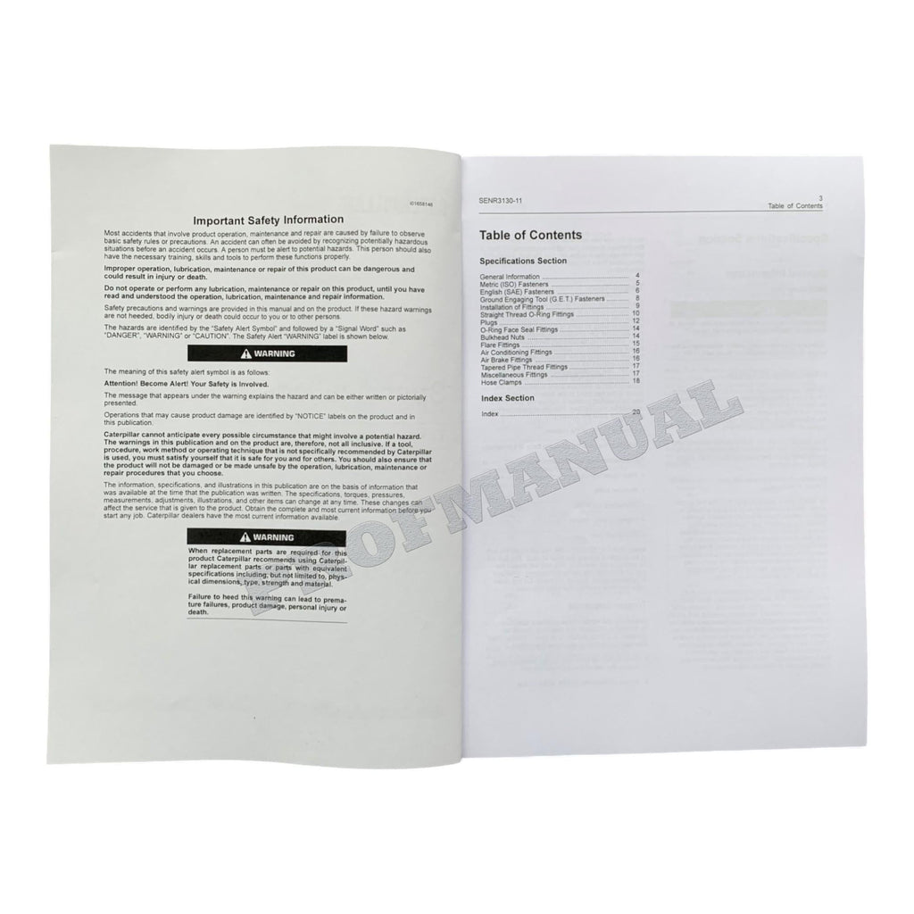 Manual de servicio completo del motor Caterpillar 3046 *Número de serie 8KP y superiores