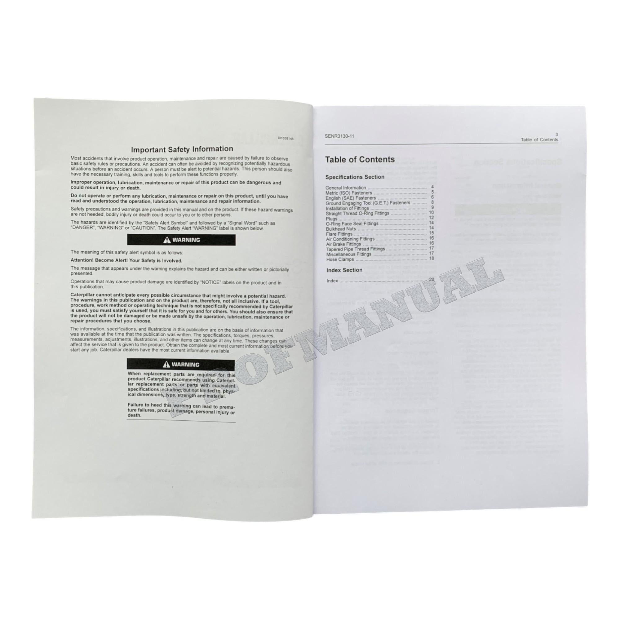 Manual de servicio completo del motor Caterpillar 3046 *Número de serie 8KP y superiores