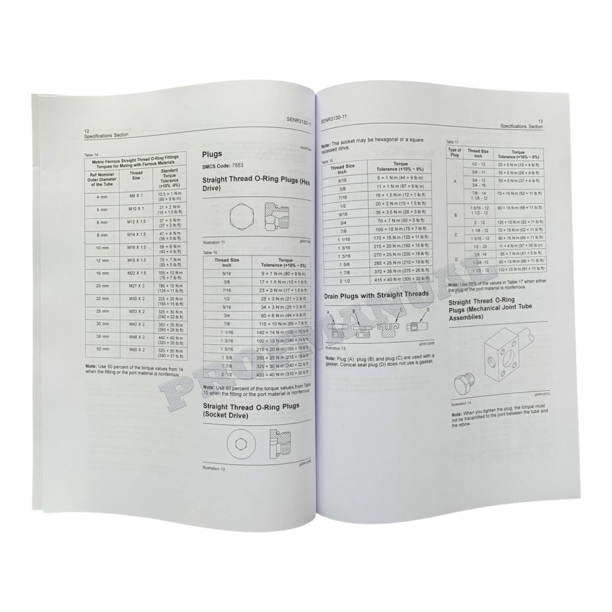 Manual de servicio completo del motor Caterpillar 3046 *Número de serie 8KP y superiores