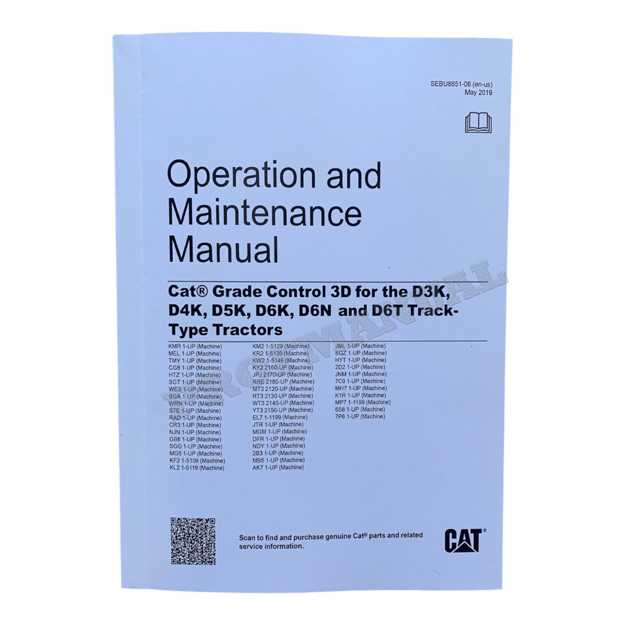 Manual de servicio completo del tractor de cadenas Caterpillar D6N SN NJN1-UP *Enviar número de serie