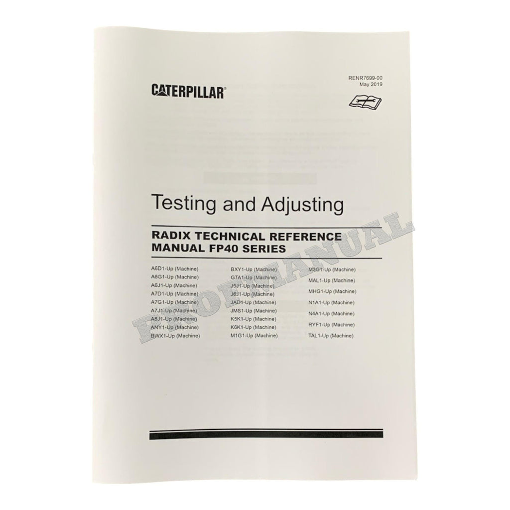 Caterpillar 980H WHEEL LOADER Full Service Manual *Send serial number