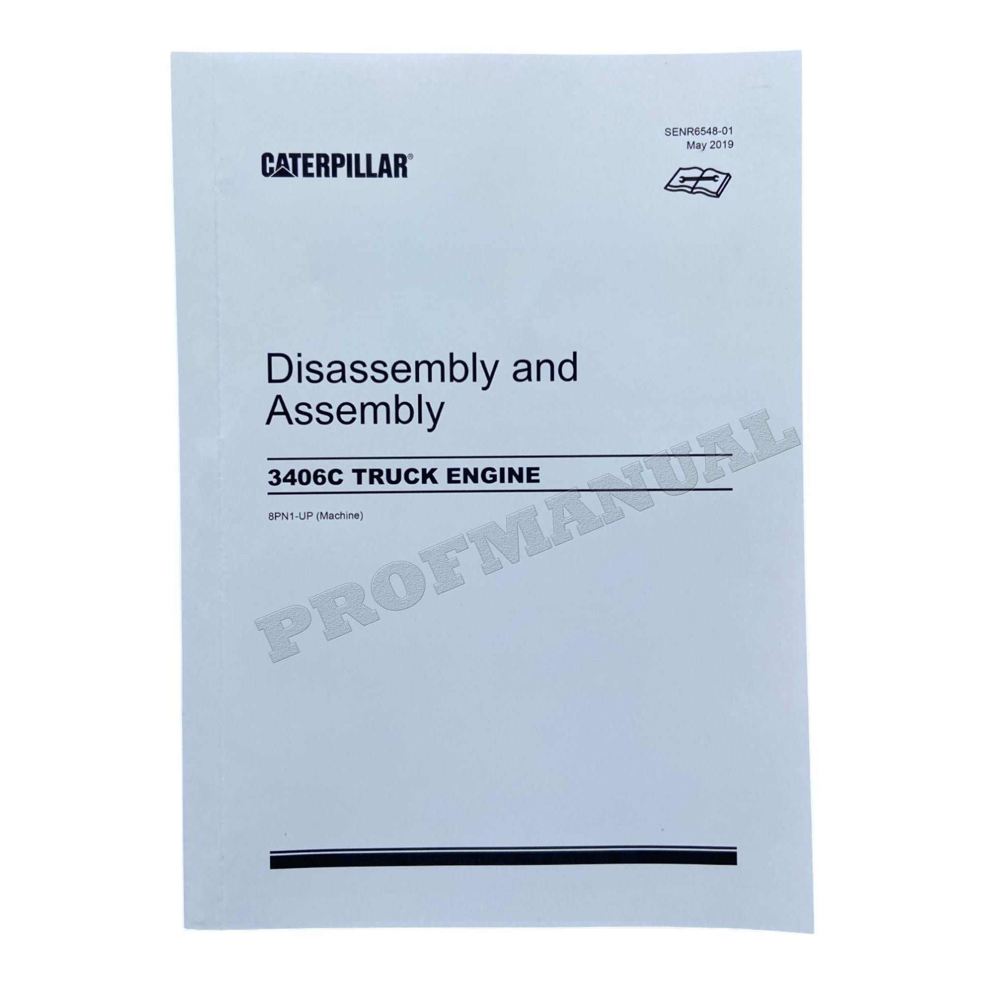 Caterpillar 3406С Truck Engine Full Service Manual *Send serial number