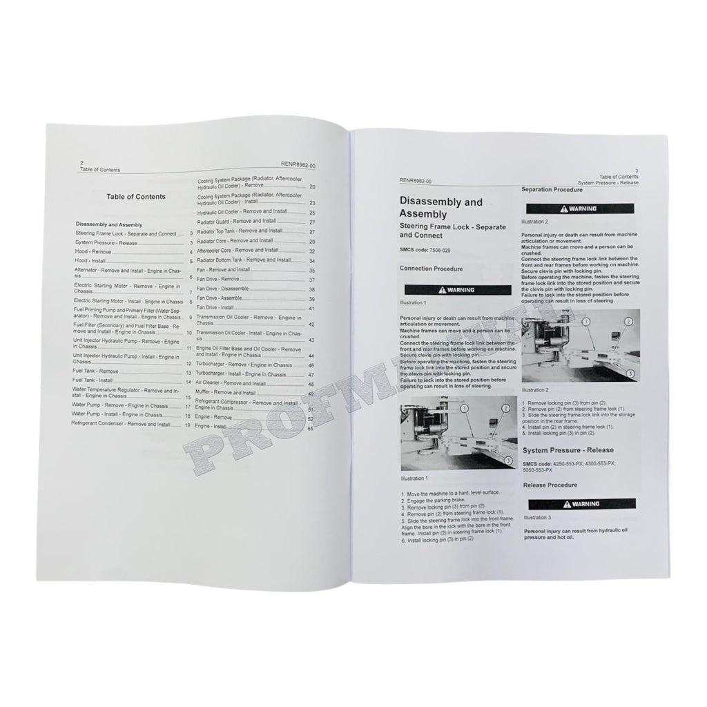 Caterpillar C9 Engine Operation Adjusting Disassem Assem FULL Service Manual *Send S.N.
