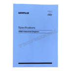 Caterpillar 3512E INDUSTRIAL ENGINE Full Service Manual *Send serial number