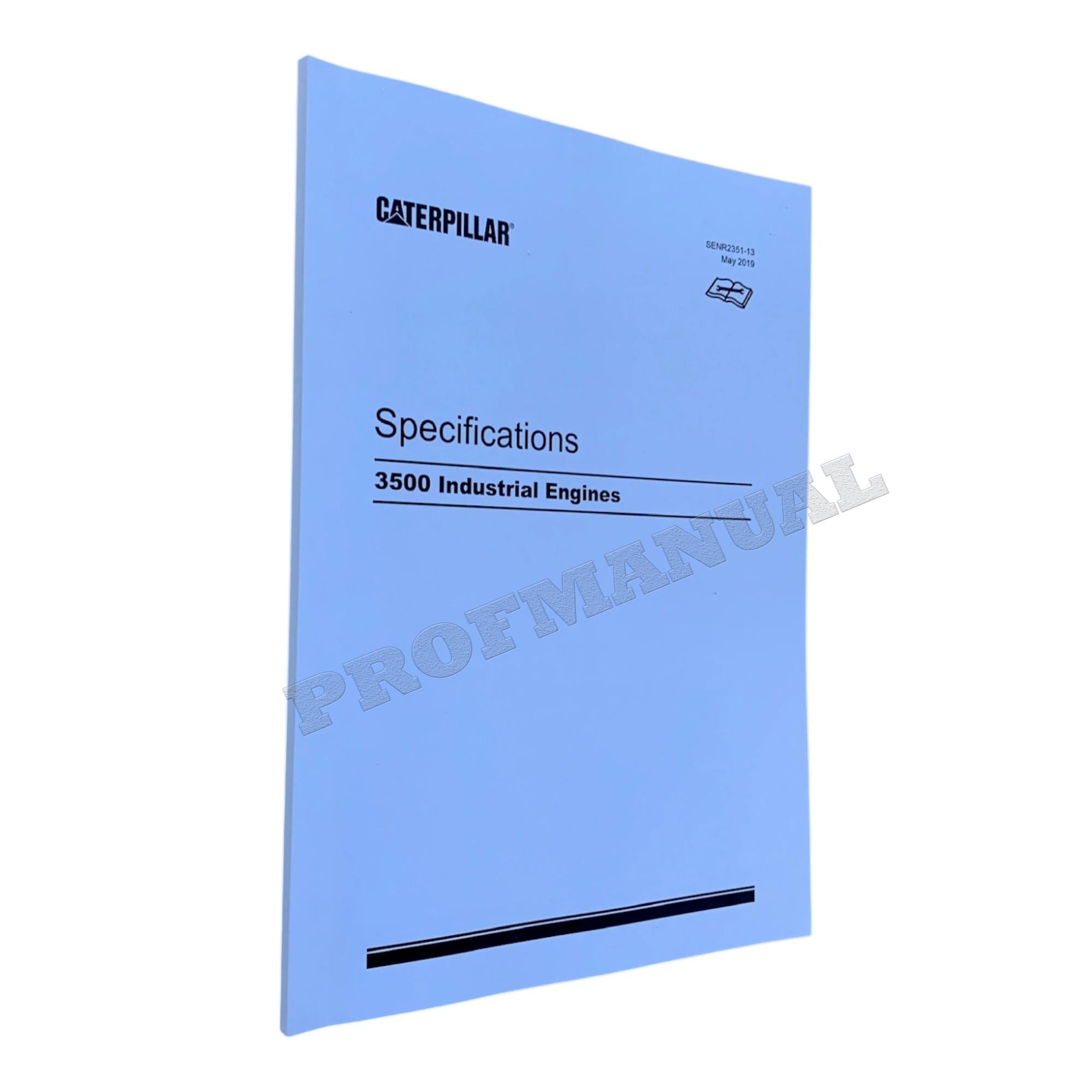 Caterpillar 3512E INDUSTRIAL ENGINE Full Service Manual *Send serial number