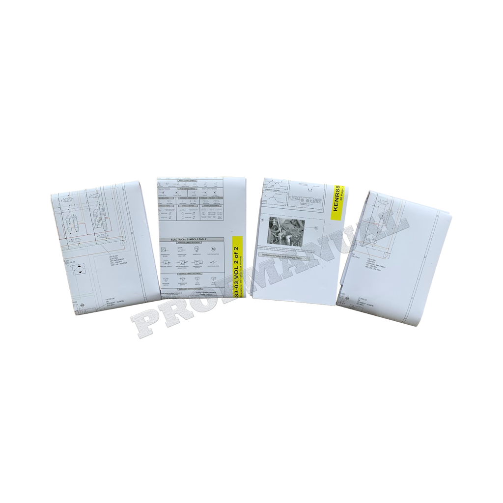 Manual de servicio del esquema hidráulico del cargador Caterpillar 279C, 289C2, 289C, 289C2 y 299C