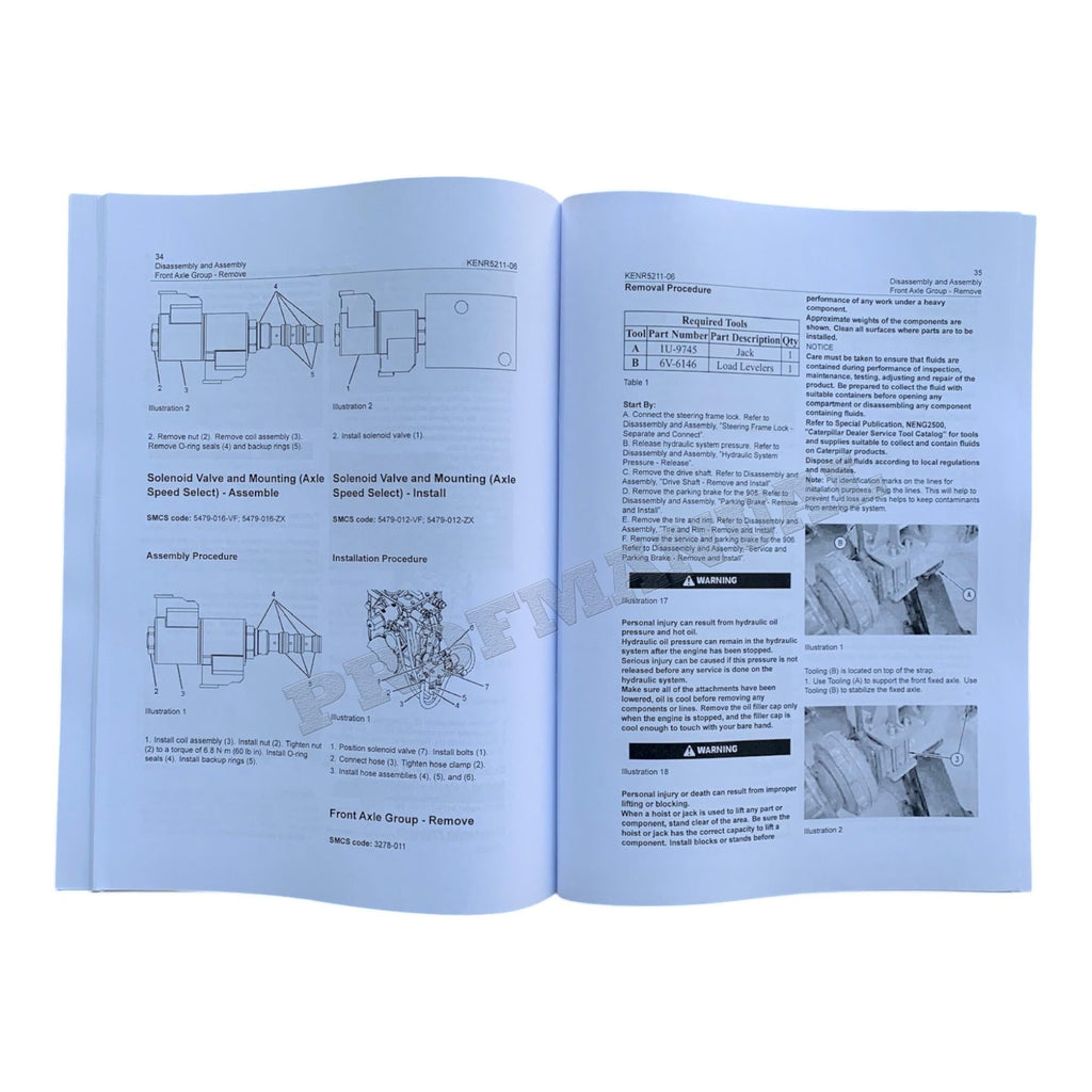Caterpillar 906H 907H 908H Compact Wheel Loader Full Service Manual