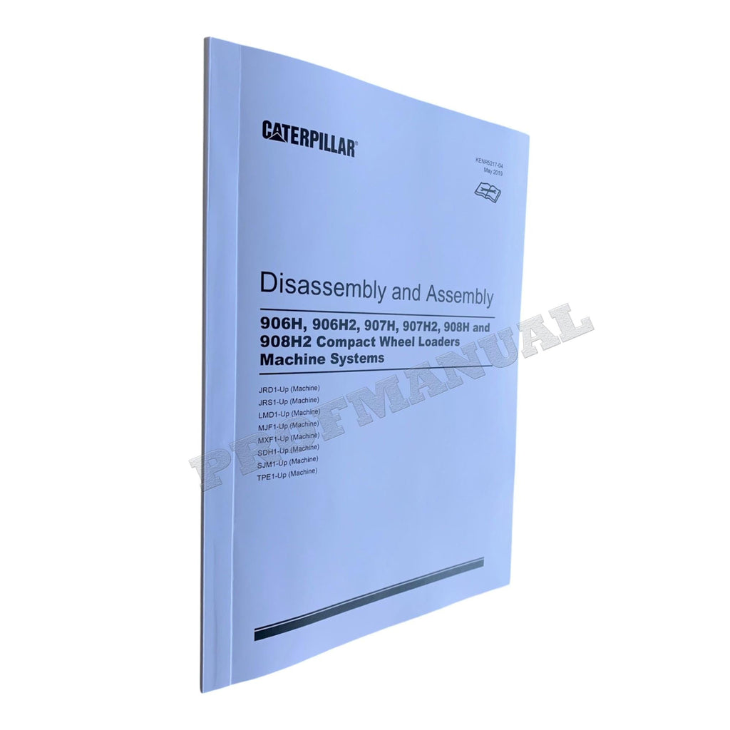 Caterpillar 906H 907H 908H Compact Wheel Loader Full Service Manual