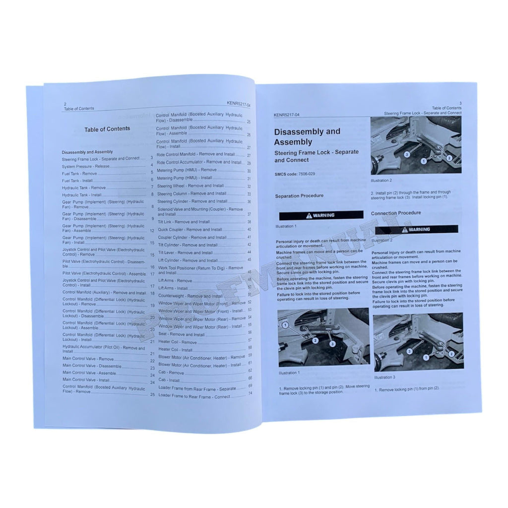 Caterpillar 906H 907H 908H Compact Wheel Loader Full Service Manual