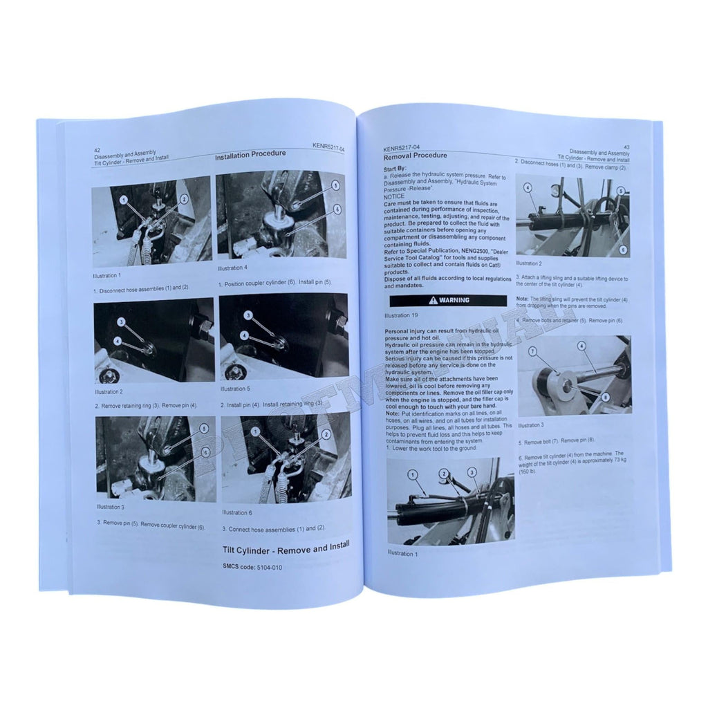Caterpillar 906H 907H 908H Compact Wheel Loader Full Service Manual