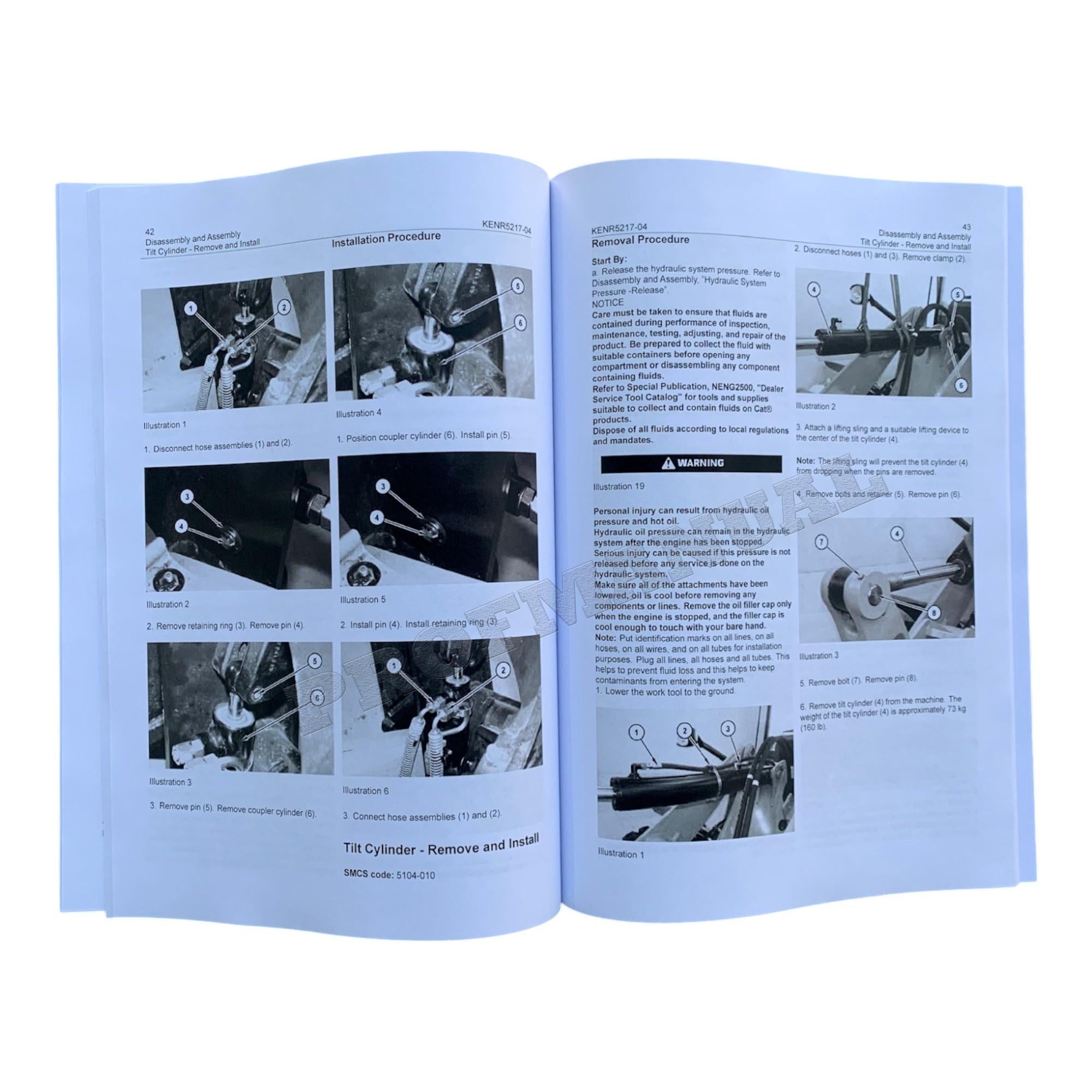 Caterpillar 906H 907H 908H Compact Wheel Loader Full Service Manual