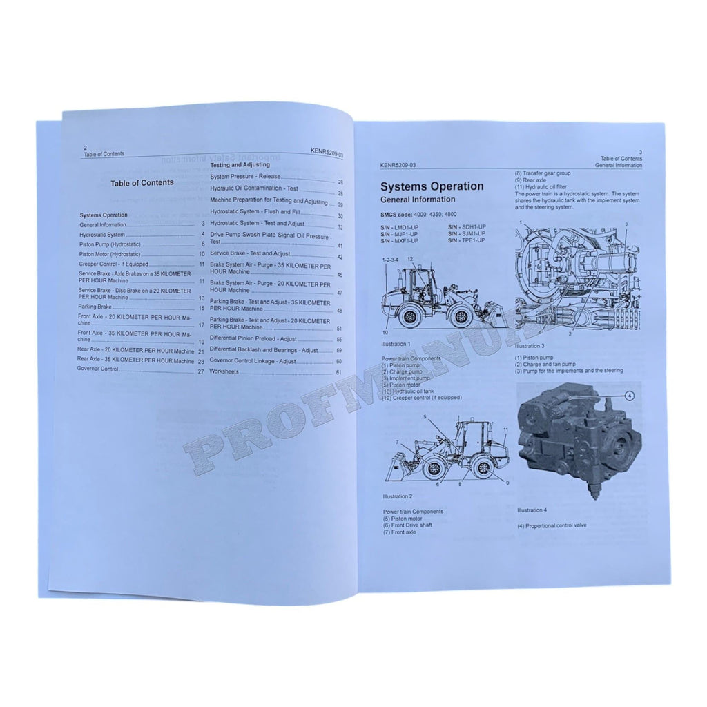 Caterpillar 906H 907H 908H Compact Wheel Loader Full Service Manual
