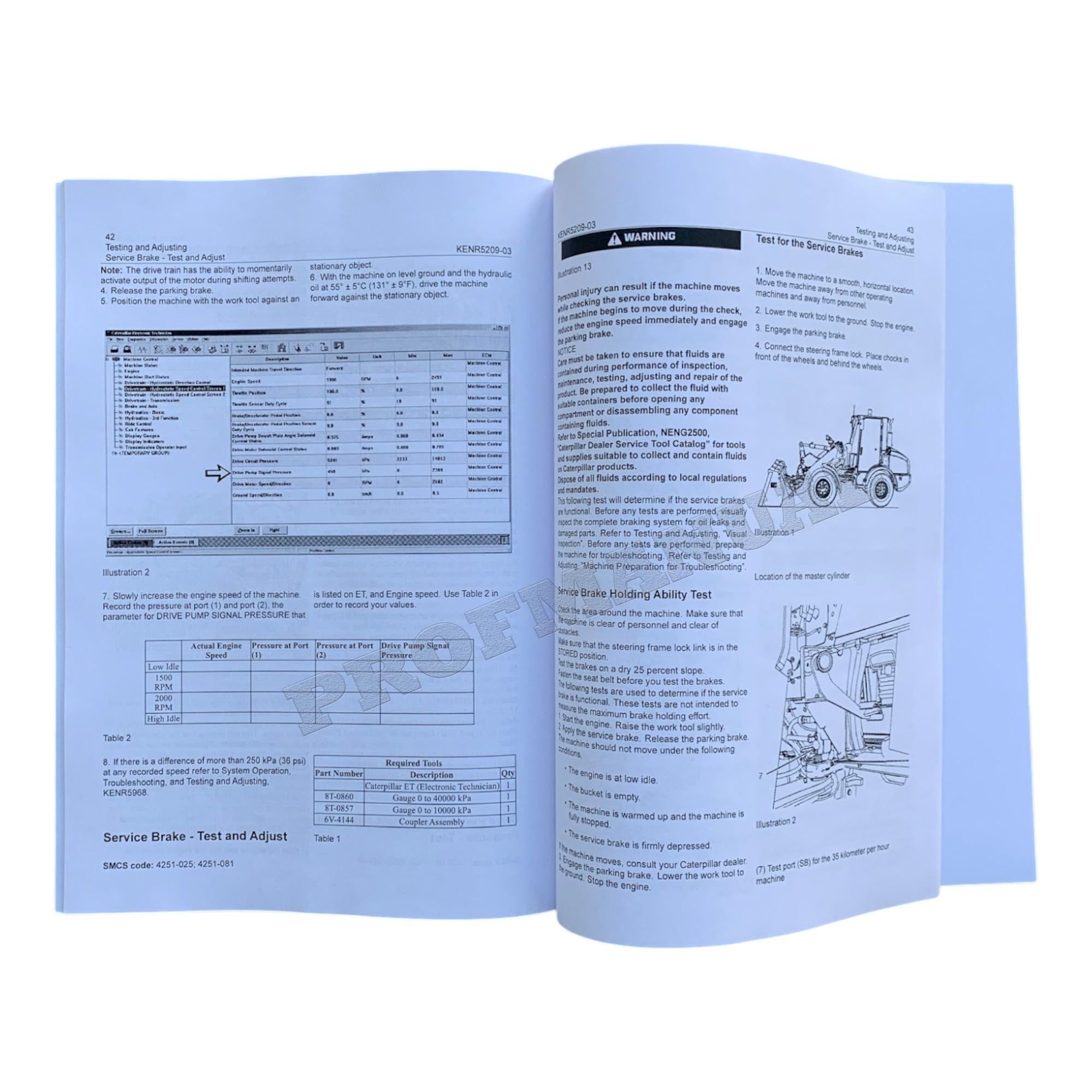 Caterpillar 906H 907H 908H Compact Wheel Loader Full Service Manual