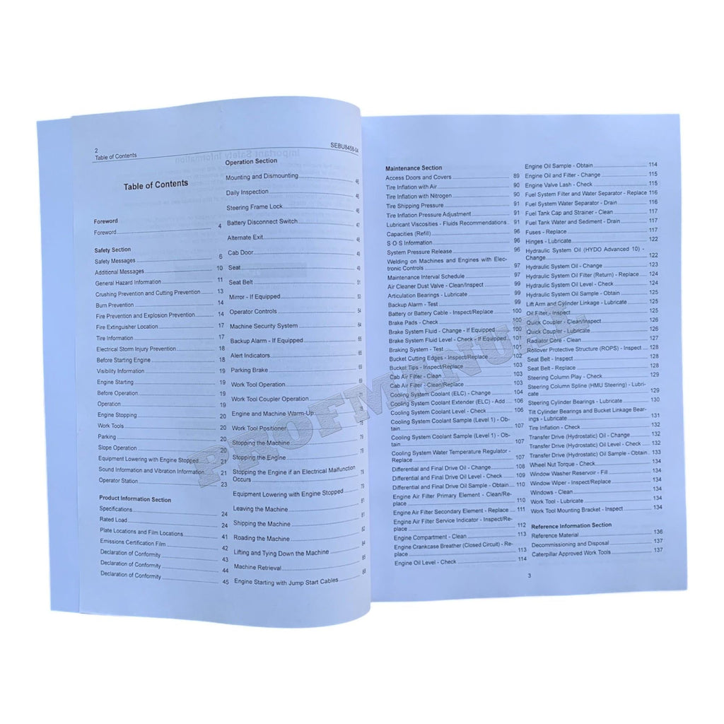 Caterpillar 906H 907H 908H Compact Wheel Loader Full Service Manual