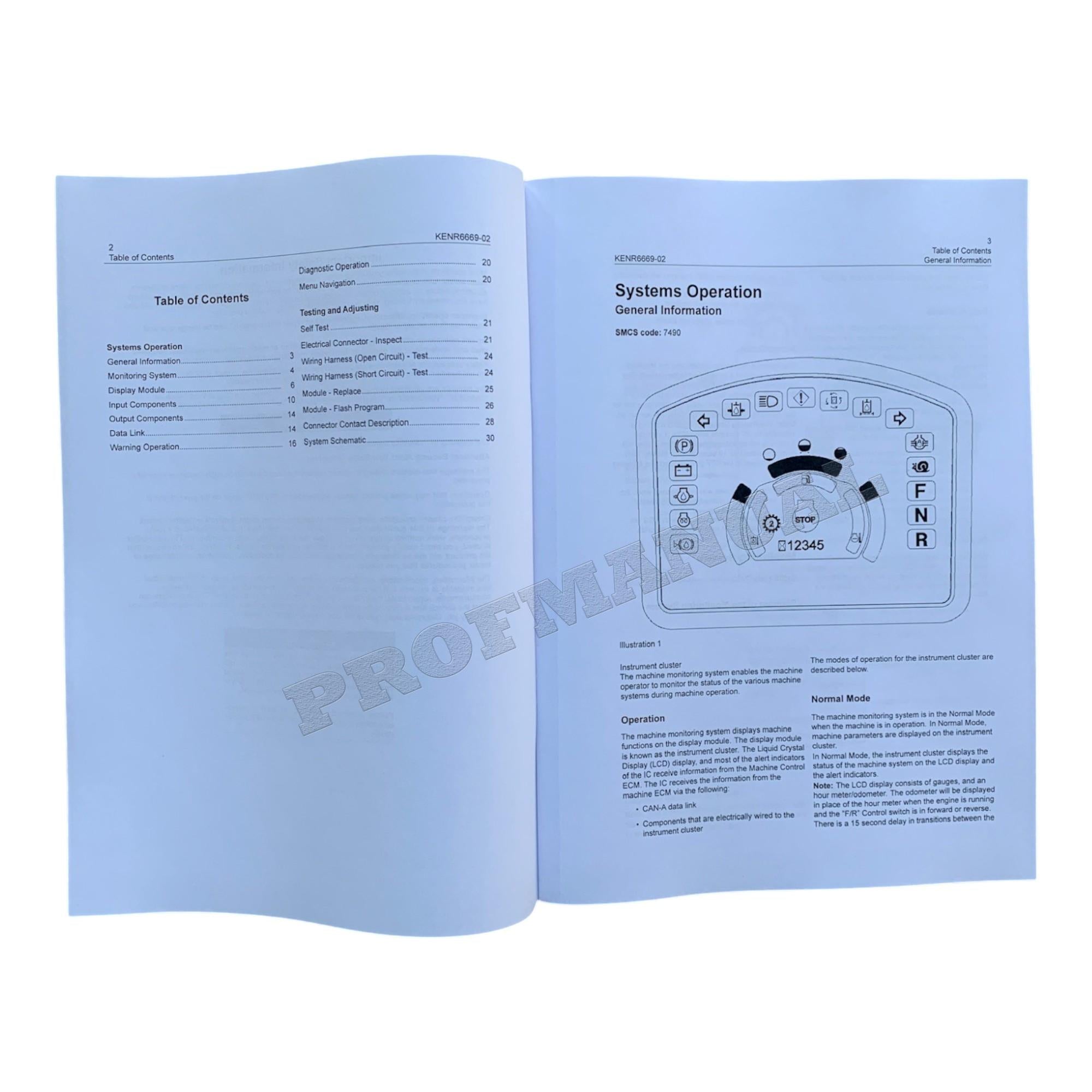 Caterpillar 906H 907H 908H Compact Wheel Loader Full Service Manual